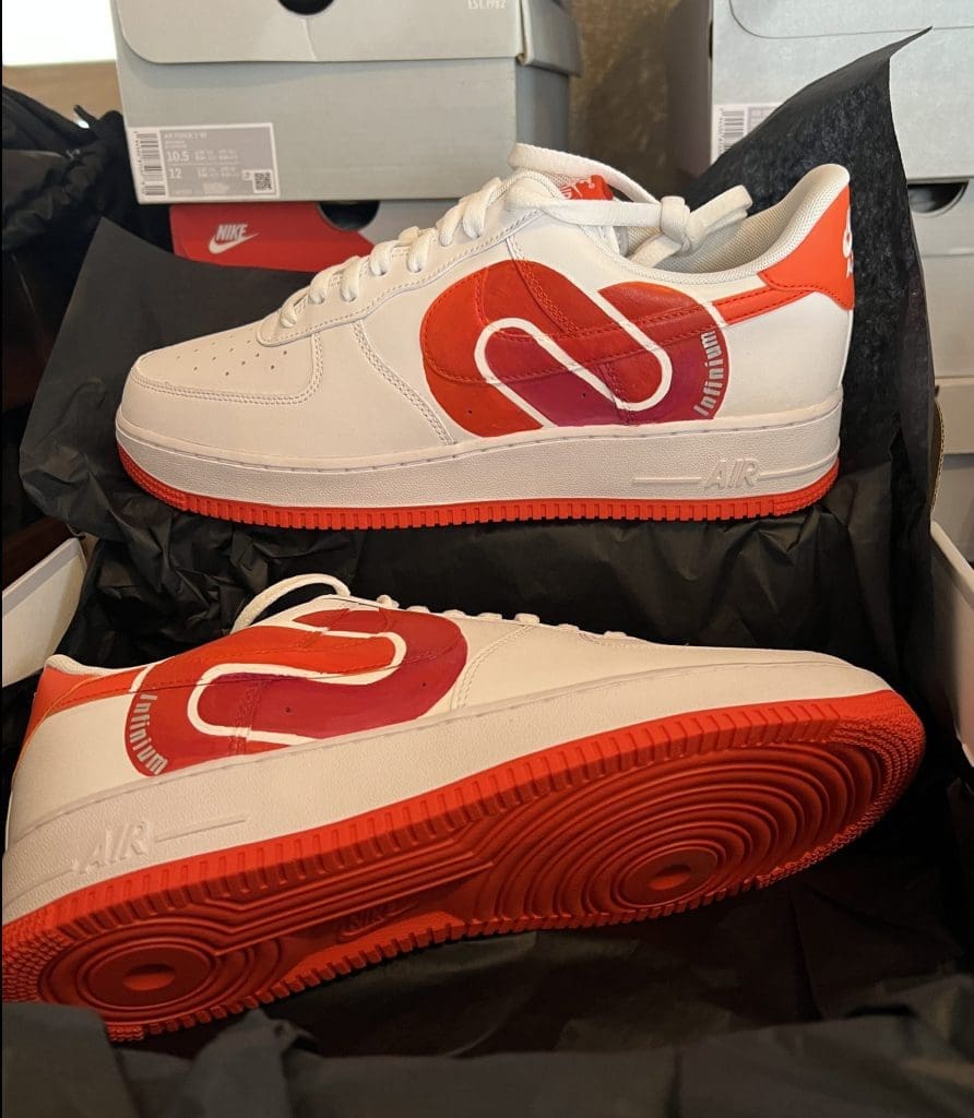 Infinium Construction Custom Sneakers