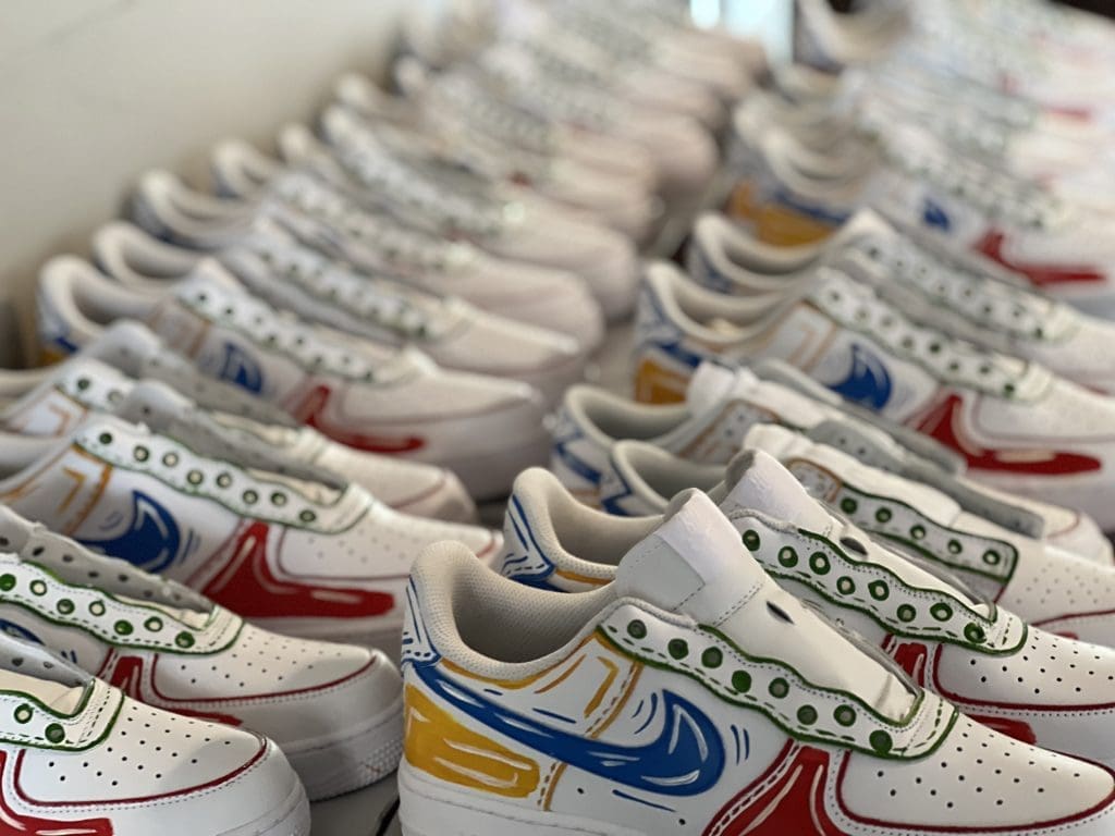 Google Retail Sneaker Detail