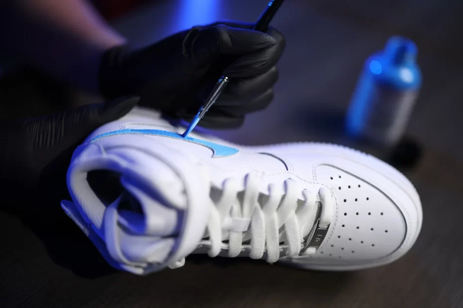 digital concept mockups for custom sneakers