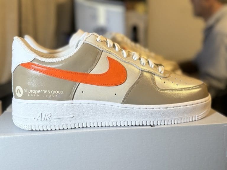 Custom Sneakers for Real Estate