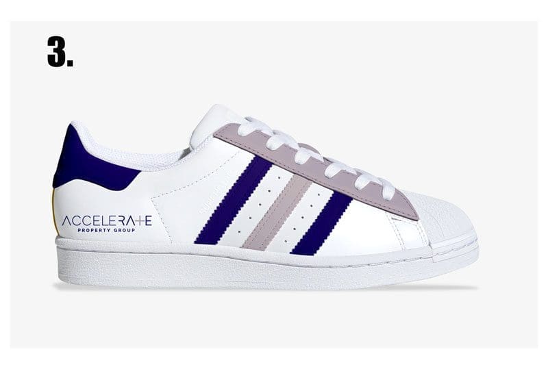 custom adidas sneakers for real estate