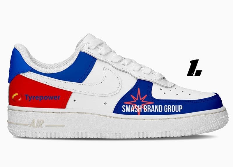 Australian Super Bike roiders custom Nike Af1