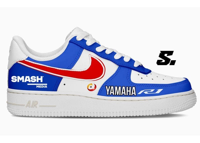aussie superbike riders custom Nike Af1
