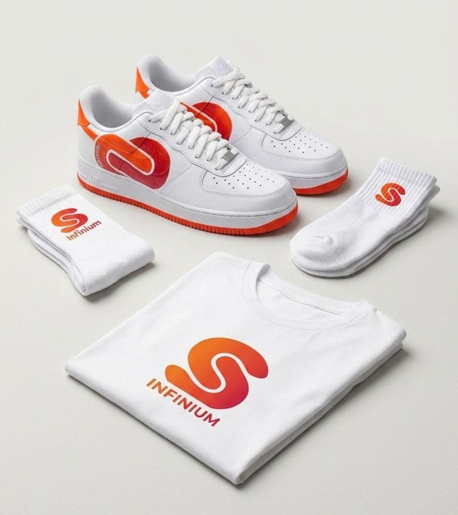 custom swag packs for Australian businesses with sneakers